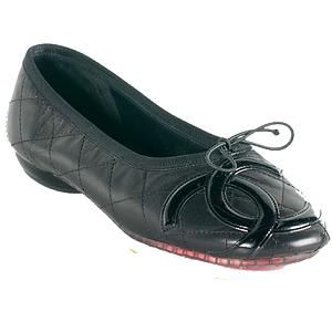 Chanel,Cambon,Leather,Flats