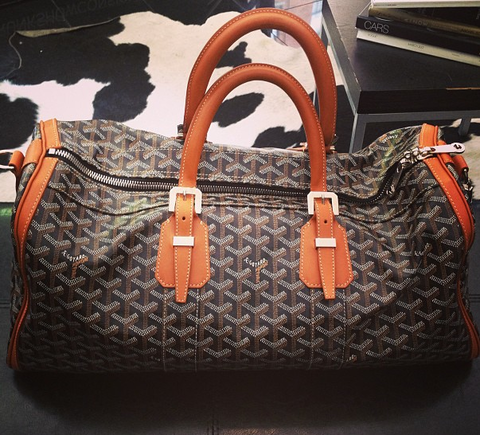 Goyard,Black,Duffel,luggage, goyard, travel, leather travel bags, bags, mens bags