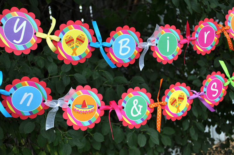 24 personalized birthday stickers fiesta 1st birthday party birthday party decorations product - Fiesta Decorations 24 personalized birthday stickers fiesta 1st birthday party birthday party decorations product - Fiesta Decorations