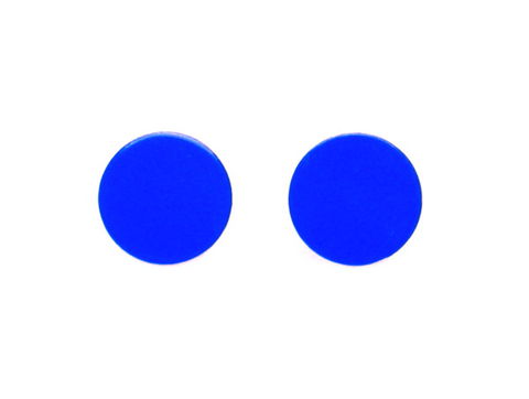 Blue,Circle,Earrings,for,Men,Guys,Teens,Simple,Studs,Cool,Flat,Aluminum,10mm,blue circle earrings for men, blue studs, flat circle earrings, blue mens studs, blue stud earrings for guys, flat disc earrings, simple earrings for men, stainless steel posts, unisex earrings, aluminum earrings, hypoallergenic earrings, 10mm earrings fo