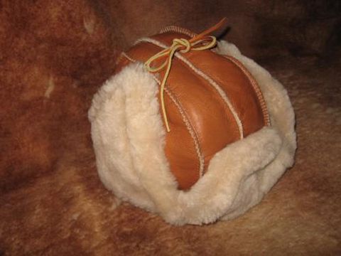 Trooper,Sheepskin,Hat,,Medium,hat, sheepskin,  nappa, shearling, clothing, leather, trooper, Brush Creek Wool Works, BrushCreekWoolWorks, Southwestern Pa