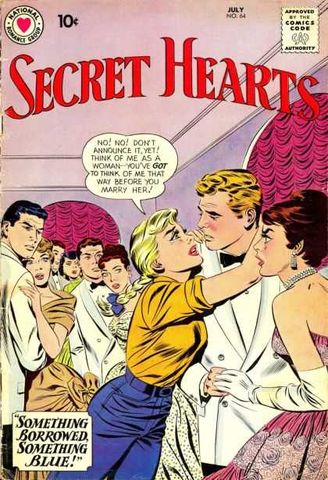 Secret,Hearts,Comic,#,64,Secret Hearts Comic # 64, comics