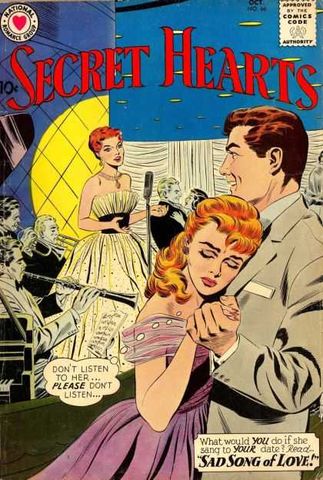 Secret,Hearts,Comic,#,66,Secret Hearts Comic # 64, comics