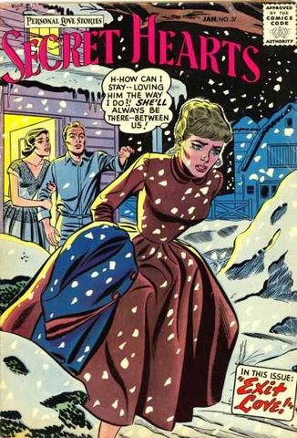 Secret,Hearts,Comic,#,37,Secret Hearts Comic # 37, comics