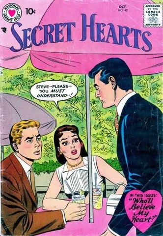 Secret,Hearts,Comic,#,42,Secret Hearts Comic # 42, comics