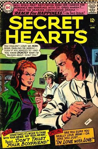 Secret,Hearts,Comic,#,111,Secret Hearts Comic # 111, comics