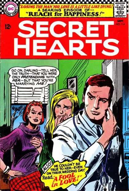 Secret Hearts Comic # 132 - product images  of 