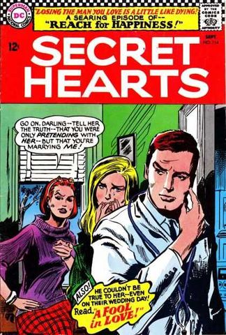 Secret Hearts Comic # 132 - product images  of 