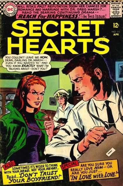 Secret Hearts Comic # 132 - product images  of 