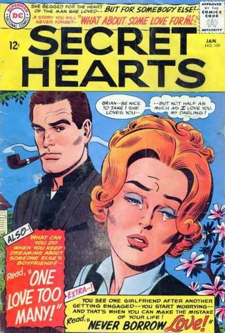 Secret Hearts Comic # 132 - product images  of 