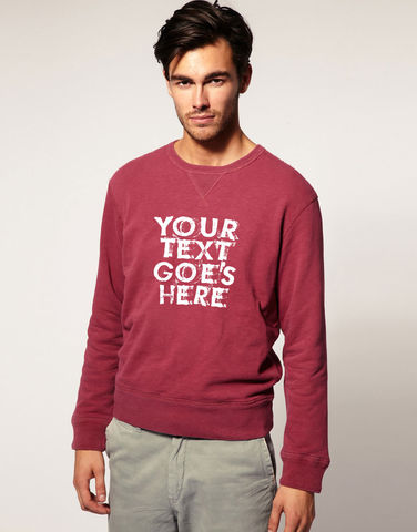 Personalised,Mens,Crew,Neck,Sweatshirt,personalised crew neck sweatshirt, personalised sweatshirt