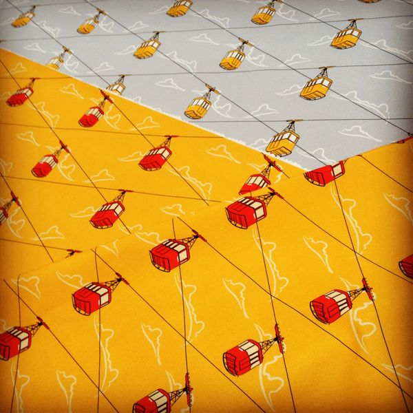 Yellow Cable Car - Ben the Illustrator - product images  of 