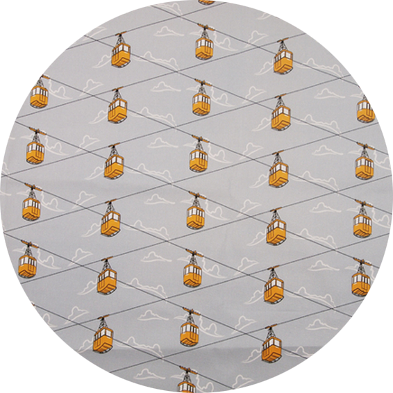 Grey Cable Car - Ben the Illustrator - product images  of 