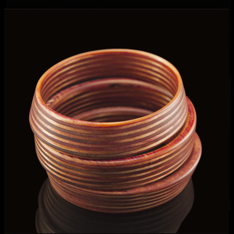 Sticks,&,Stones,Round,Bangle,Set,(3x),Stick & Stones Round Bangle Set (3x)