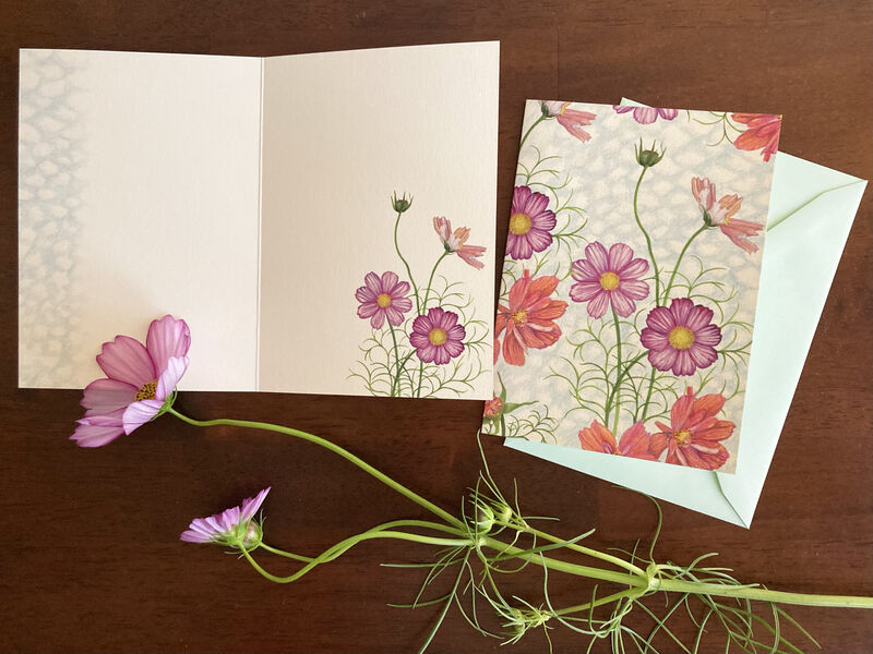 Greeting Card  Cosmos and Mackerel - product images  of 