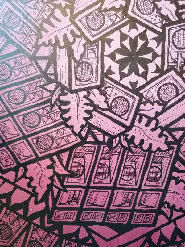 XL HAND DRAWN CANVAS - 32" X 40" - product images  of 