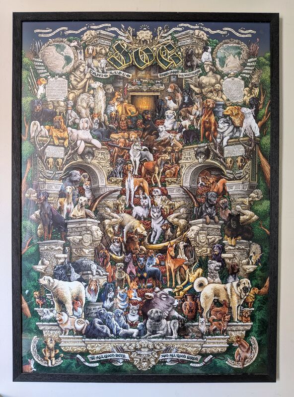 'An Ode To The Dog' - A1 Poster - product images  of 