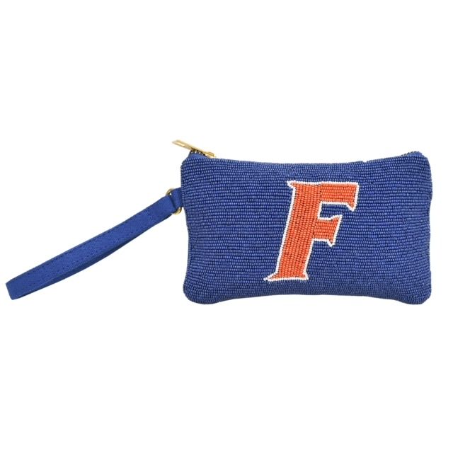 Blue Beaded Bag - product image