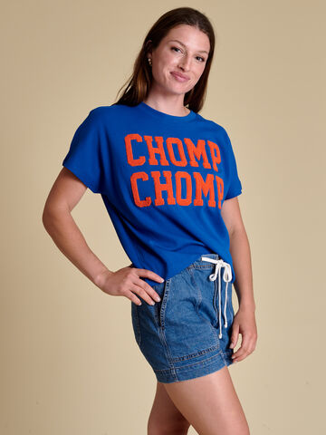 Chomp,Boxy,Chenille,Tee,Chomp Boxy Chenille Tee