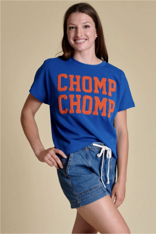 Chomp,Boxy,Chenille,Tee,Chomp Boxy Chenille Tee