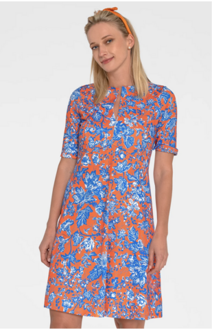 Twirly,Whirly,Dress,Smoking Hot Orange Dress