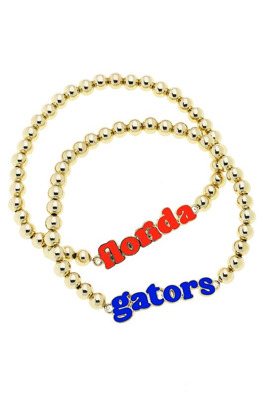 Florida Gators Slogan Ball Bead Bracelet (Set of 2) - product images  of 
