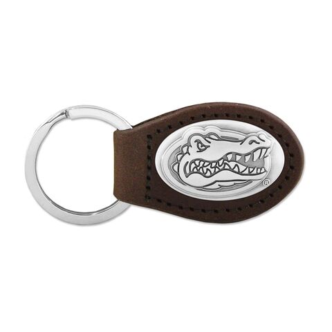 Gators,Brown,Logo,Keychain