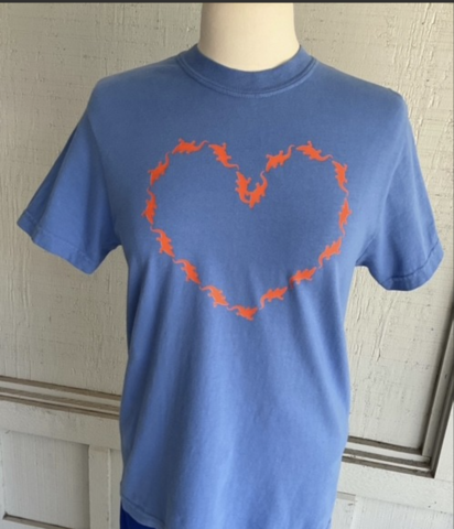 Gators,Heart,T,Shirt,Gators Heart T Shirt