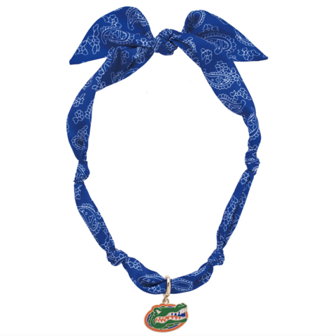 Florida,Gators,Bandana,Scarf,Necklace, Florida Gators Logo Bandana Scarf Necklace
