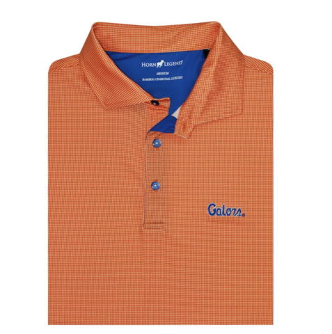 Florida,Gators,Script,Orange,Shepherd,Polo,Florida Gators Script Orange Shepherd Polo