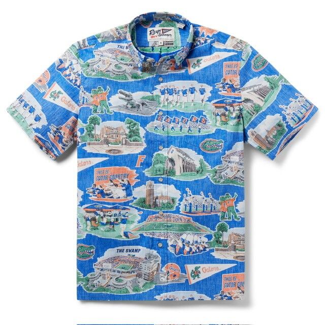 University of Florida Scenic Print Button Front - product images  of 