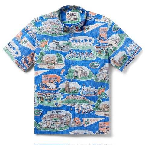 University,of,Florida,Scenic,Print,Button,Front,Gators Performance Button Front