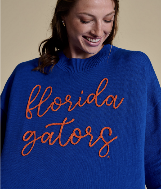 The Embroidered Mock Neck Sweater - product images  of 