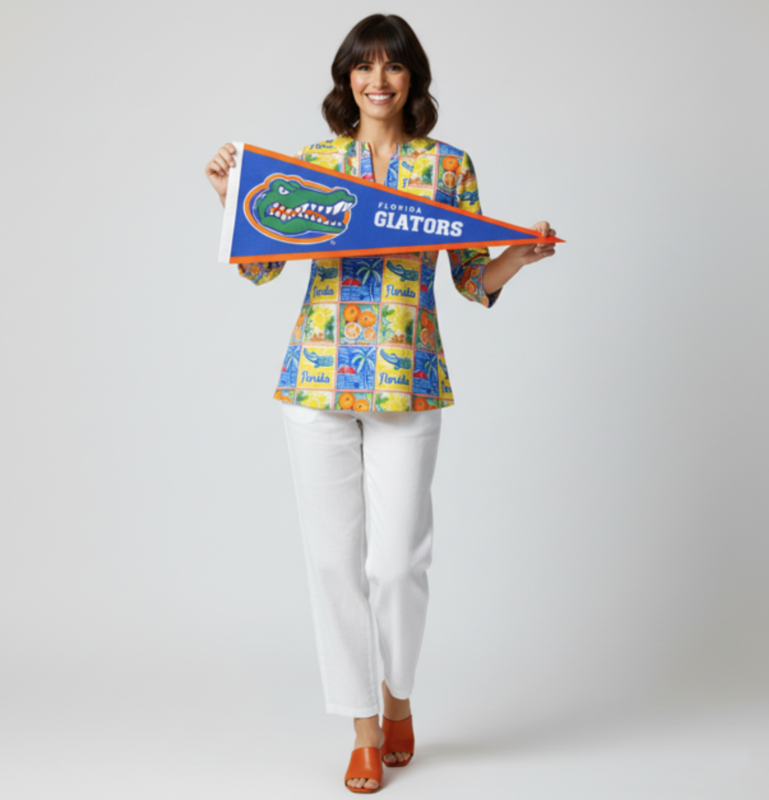 Boca Tunic (Sunshine State Patchwork) - product images  of 