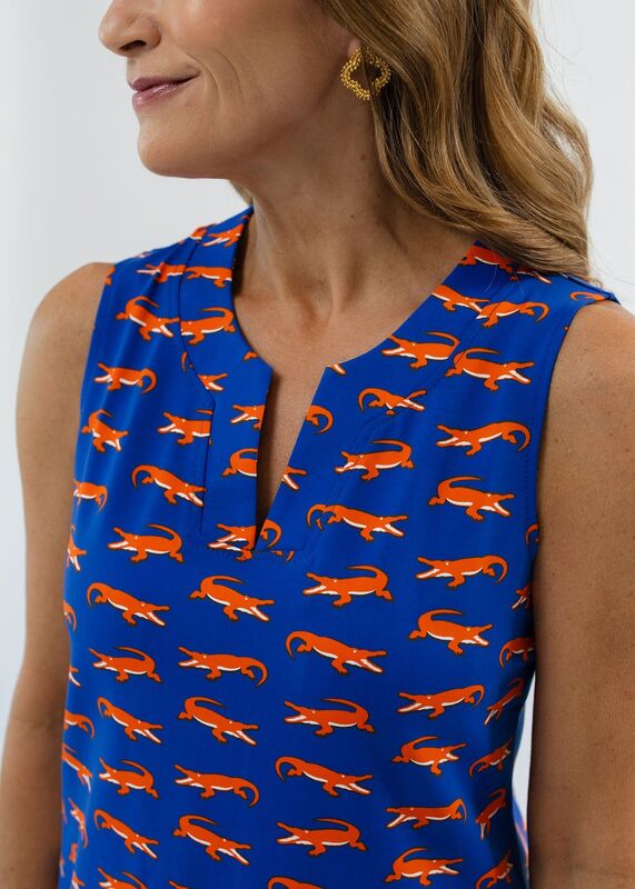 Lucille Sleeveless Dress Gator Chomp - product images  of 