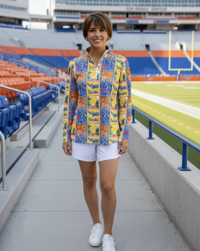 Sunshine State 1/4 Zip Pullover - product images  of 