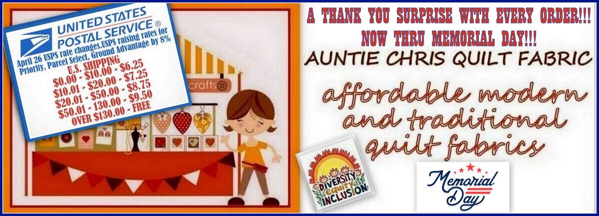 AUNTIE CHRIS QUILT FABRIC. COM