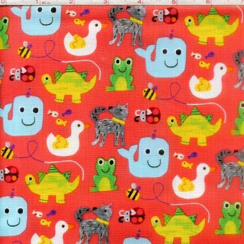 Cotton,Quilt,Fabric,Colors,And,Count,Fun,Animals,Frog,Duck,Bee,,quilt backing, dresses, quilt fabric,cotton material,auntie chris quilt,sewing,crafts,quilting,online fabric,sale fabric