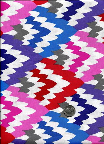 Cotton,Quilt,Fabric,Dear,Stella,Flame,Stitch,Modern,Scallop,Multi,White,,quilt backing, dresses, quilt fabric,cotton material,auntie chris quilt,sewing,crafts,quilting,online fabric,sale fabric