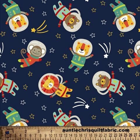 Cotton,Quilt,Fabric,Quality,Flannel,SPACE,KIDS,TOSS,Navy,Multi,,quilt backing, dresses, quilt fabric,cotton material,auntie chris quilt,sewing,crafts,quilting,online fabric,sale fabric