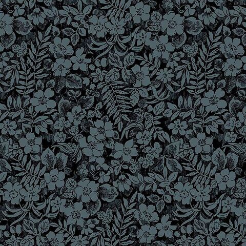 Good,Buy,Cotton,Quilt,Fabric,Starlight,Garden,Tone,On,Floral,Black,,quilt backing, dresses, quilt fabric,cotton material,auntie chris quilt,sewing,crafts,quilting,online fabric,sale fabric