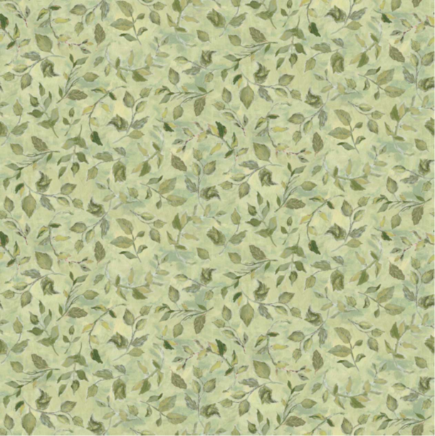 Cotton Quilt Fabric Hydrangea Reverie Green Springs Creative - product images  of 