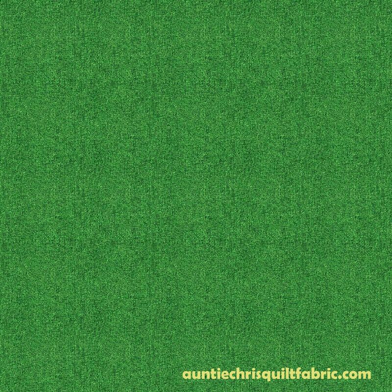 Cotton Quilt Fabric Faux Linen Tonals Basil Green Tone On Tone - product image