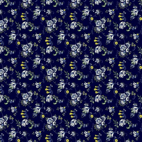Cotton,Quilt,Fabric,Sunshine,Terrace,Emma,II,Night,Navy,Blue,,quilt backing, dresses, quilt fabric,cotton material,auntie chris quilt,sewing,crafts,quilting,online fabric,sale fabric