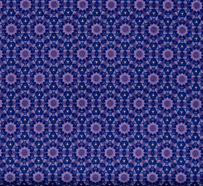 Fat Quarter Shop Cotton Fabric Pre Cut Fat Quarters Marcella Purple Kaleidoscope Geometric - product images  of 