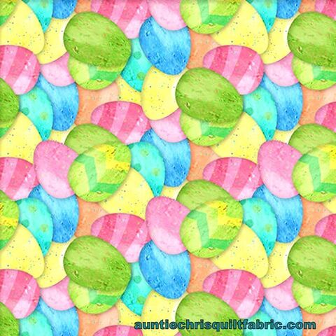 Fat,Quarter,Shop,Cotton,Fabric,Pre,Cut,Quarters,Easter,Parade,Pastel,Eggs,,quilt backing, dresses, quilt fabric,cotton material,auntie chris quilt,sewing,crafts,quilting,online fabric,sale fabric