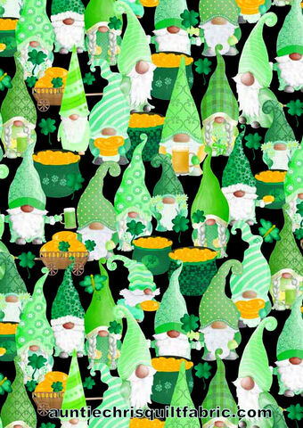 Fat,Quarter,Shop,Cotton,Fabric,Pre,Cut,Quarters,Happy,Go,Lucky,Gnomes,,quilt backing, dresses, quilt fabric,cotton material,auntie chris quilt,sewing,crafts,quilting,online fabric,sale fabric