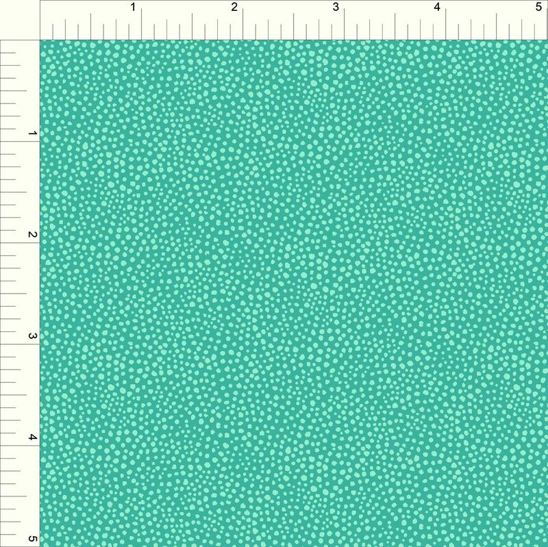 Cotton Quilt Fabric In Full Bloom Stipple Dk Sea Glass - product images  of 