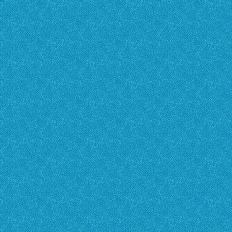 Cotton Quilt Fabric In Full Bloom Stipple Peacock Blue - product images  of 