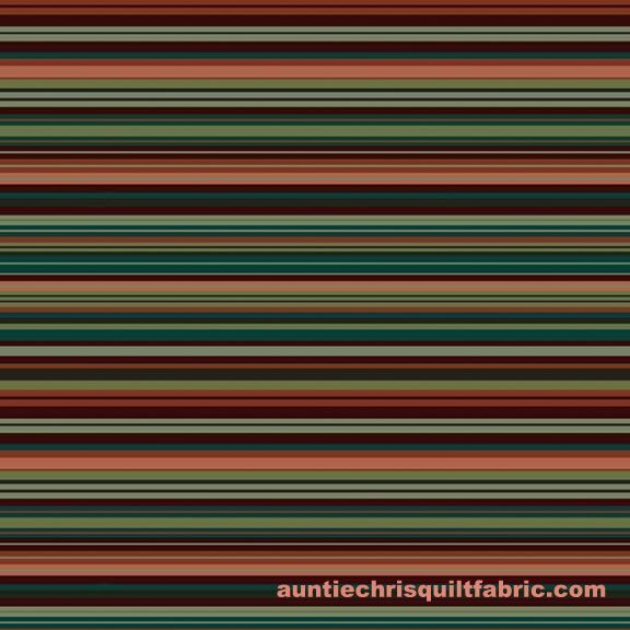 Fat Quarter Shop Cotton Fabric Pre Cut Fat Quarters  ALLURE NOIR NANCY RINK Pinstripes  - product images  of 